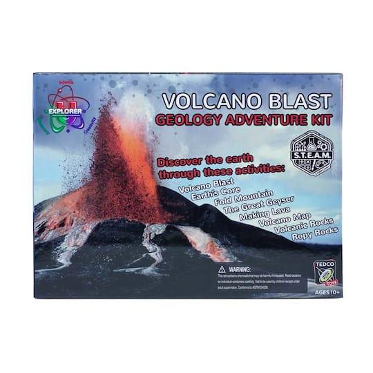 Explorer-U Volcano Blast Geology Adventure Kit
